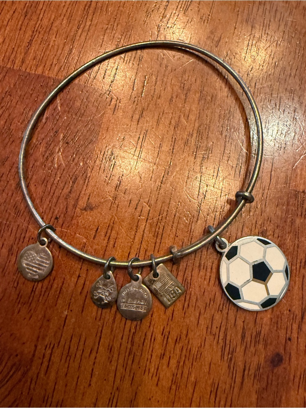 The Alex and Ani Team USA - Soccer Bangle